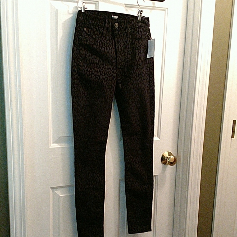 Hudson High Waist Barbara Super Skinny Pants 